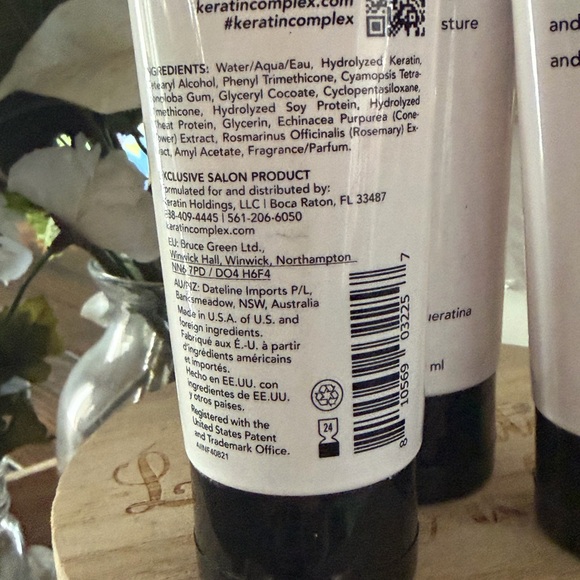 3X Keratin Complex Infusion Keratin Replenisher NEW AND SEALED LOT OF 3 (4oz ea) - Picture 4 of 6